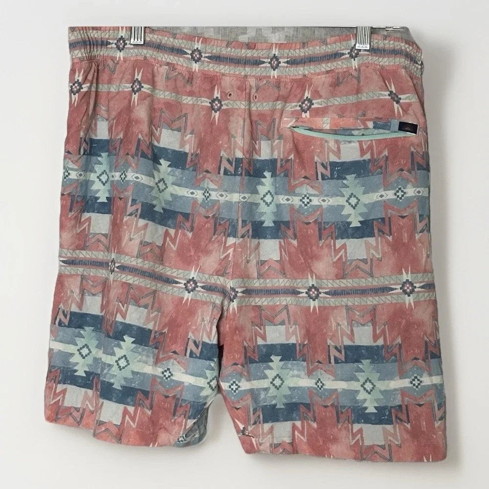 Faherty Shorts Mens‎ XL Floral Essential Drawstring 7